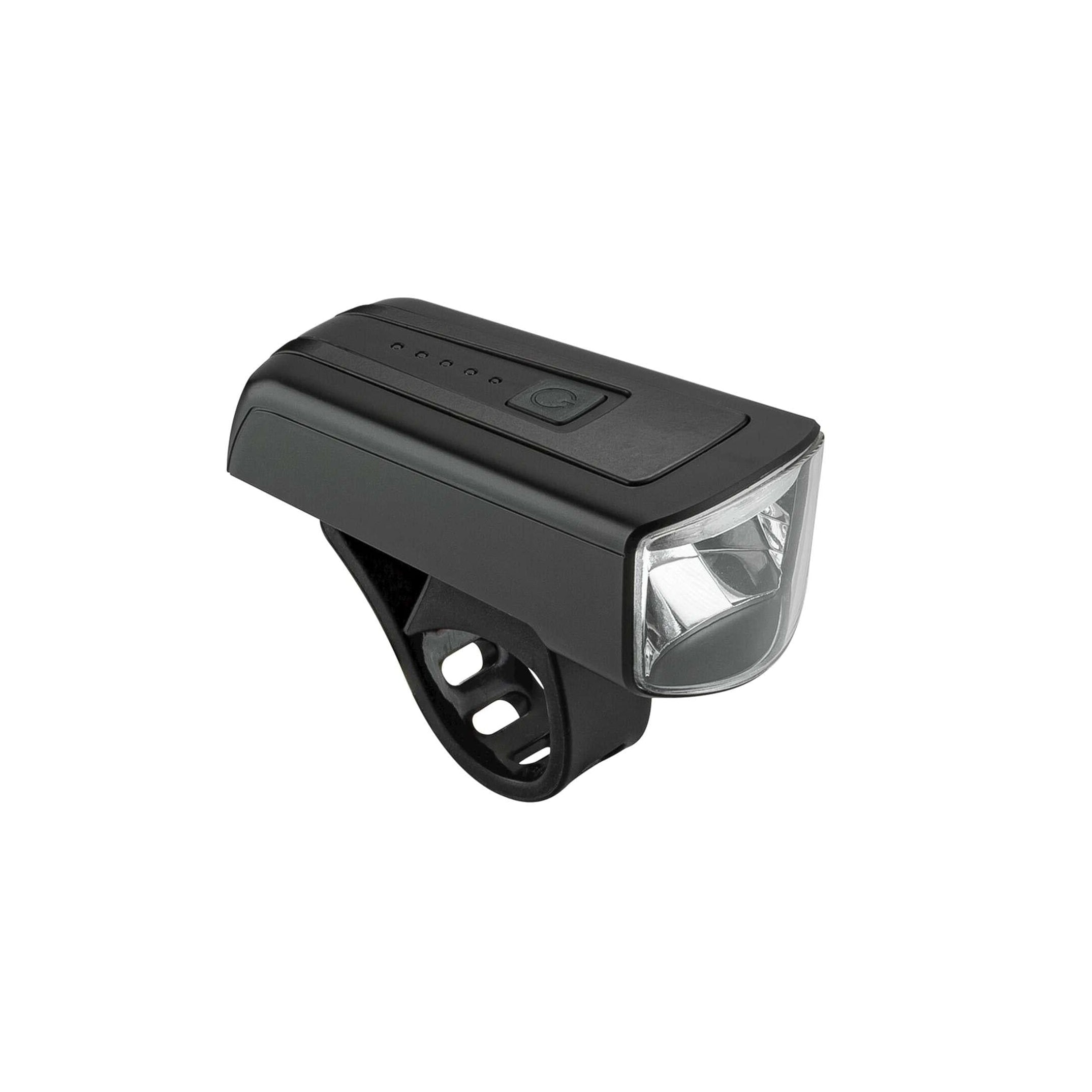 Axa DWN 100 USB fietsverlichting set - vooraanzicht