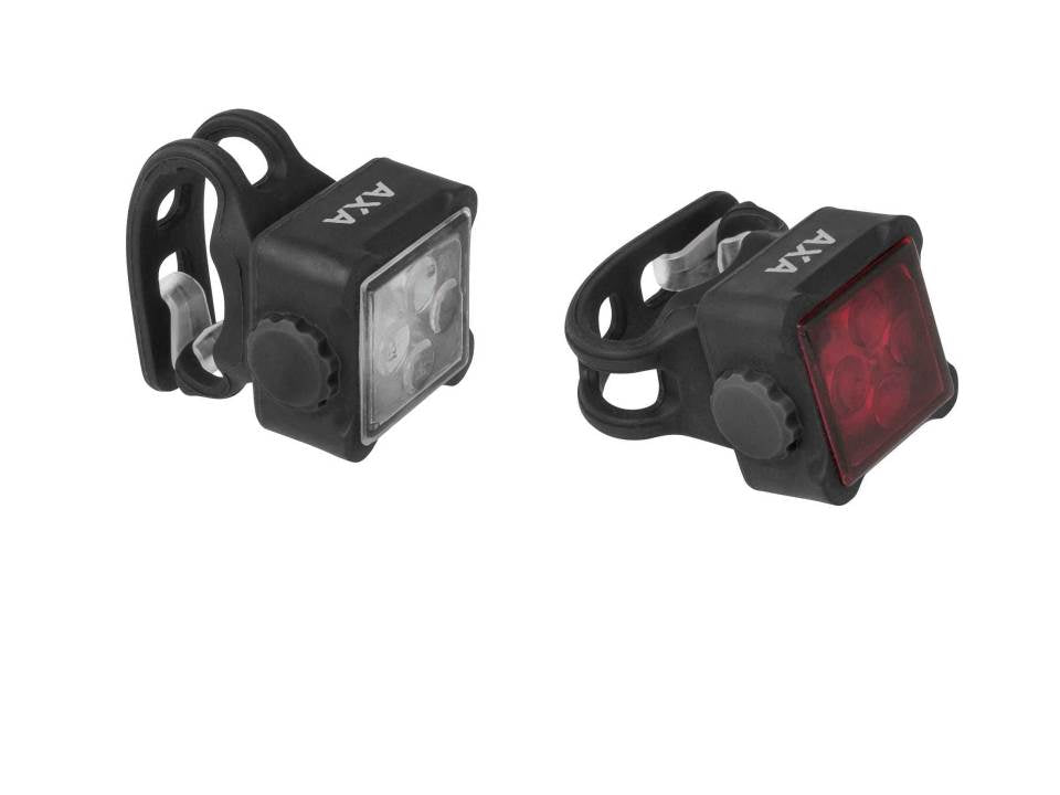Axa Niteline 44R USB fietsverlichting set - detail