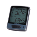 BBB BCP-05 DashBoard fietscomputer zwart/grijs - vooraanzicht