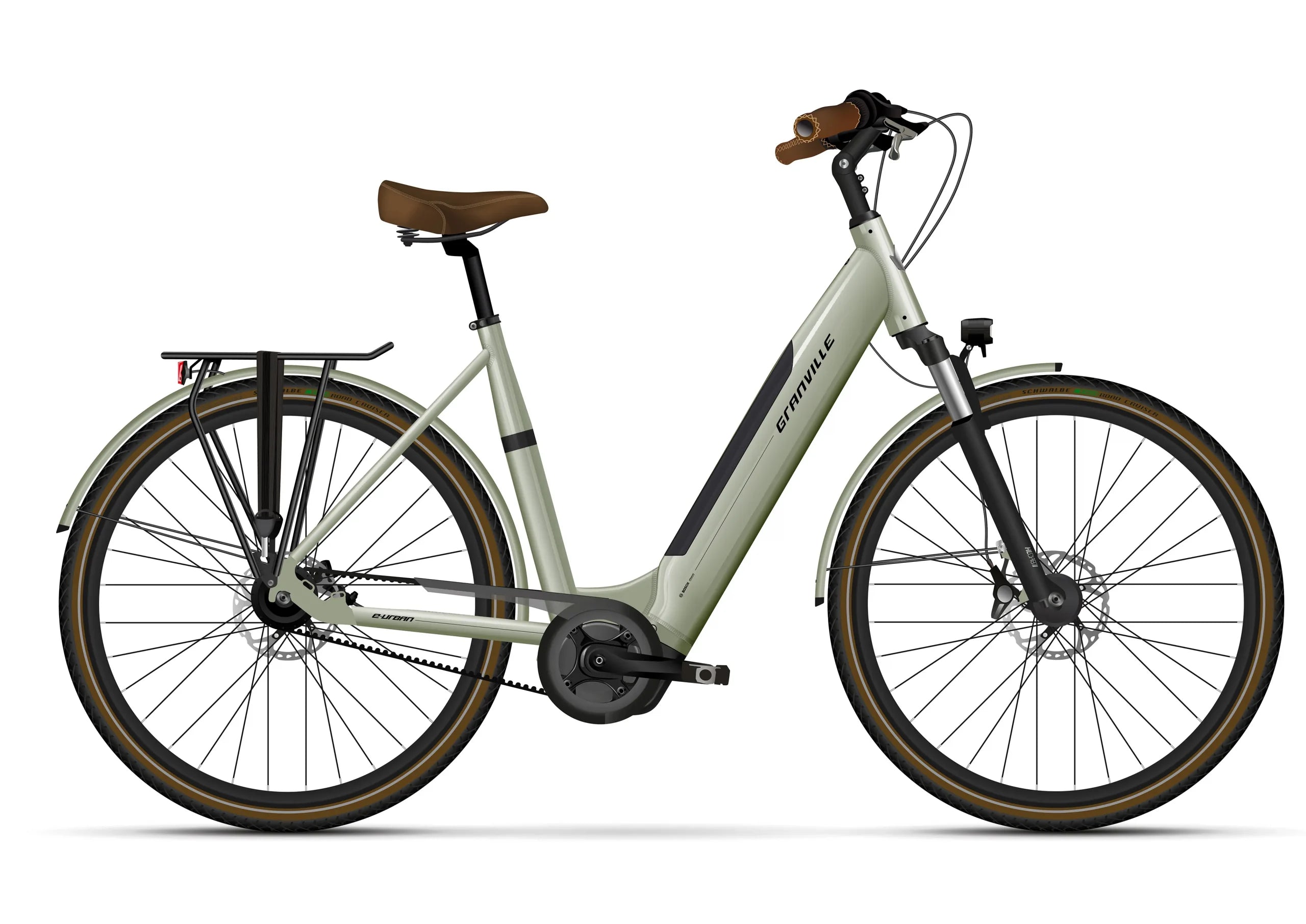 Fiets Granville E-UrbanN2-WAVE-GreenCrayon
