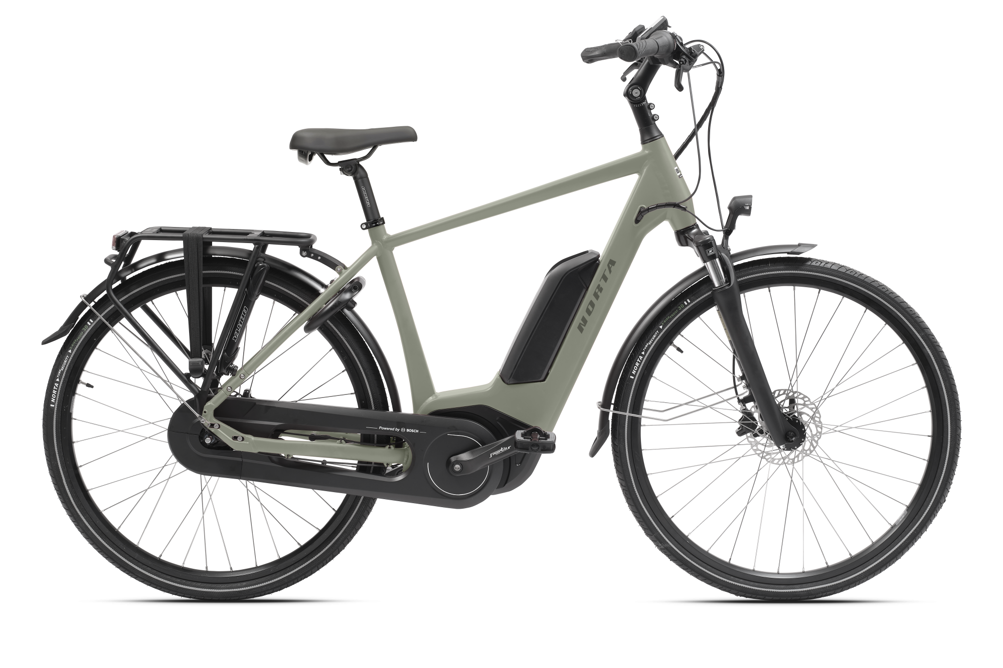 Fiets Norta L-520 olive grey